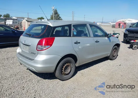 2004 Toyota Matrix Standard z USA, uszkodzony, nr VIN 2T1KR32E34C188064
